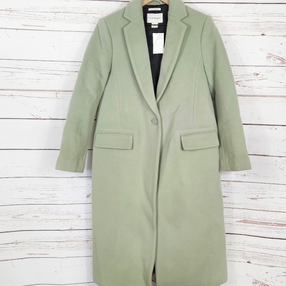 Club Monaco Italian Wool Coat - Picture 4 of 6